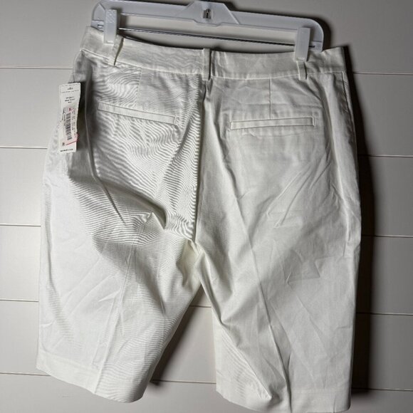 L-RL Ralph Lauren NWT White Golf Active Shorts Size 10 - Picture 4 of 7